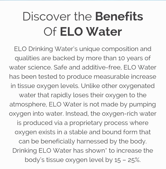 elo oxygen water