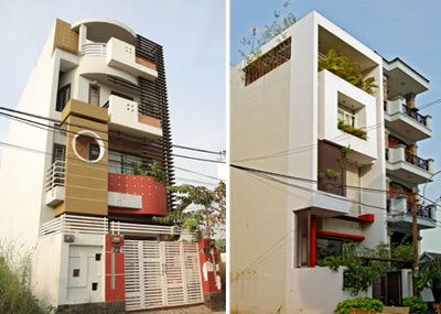Xử lý mặt tiền nhà phố 