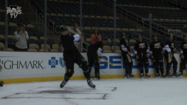 Wiffle Ball in Ice
