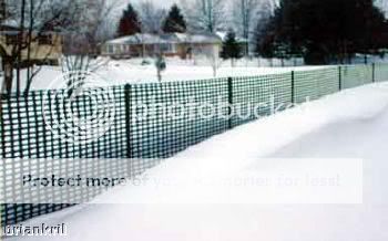 100 Sports Plastic Fence Kit, Baseball Outfield Fences  