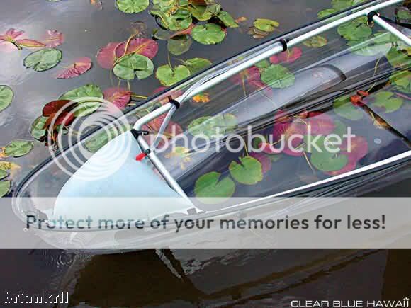 Molokini Transparent Clear Bottom Kayak